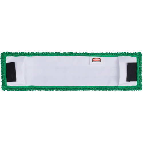 Adaptable Flat Mop Pad, Finishing, Microfibre, 5-1/2" x 19-1/2" Les Distributions ICE
