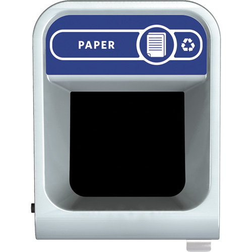 Conteneur pour d&eacute;chets de papier Configure, Vrac/Bord de rue/De bureau, Acier, 45 gal. US Les Distributions ICE