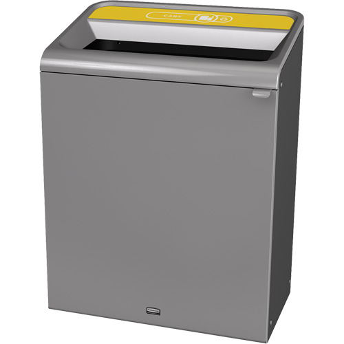 Configure Can Waste Container, Bulk/Curbside/Deskside, Steel, 45 US gal. Les Distributions ICE