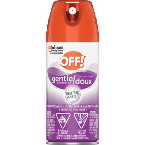 Off!&reg; Gentle Insect Repellent, DEET Free, Aerosol, 142 g Les Distributions ICE