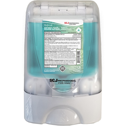 Nettoyant antibact&eacute;rien pour les mains Refresh, Mousse, 1 L, Parfum&eacute; Les Distributions ICE