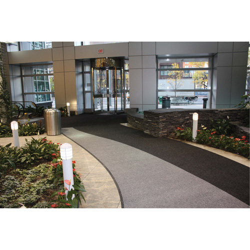 Tapis dentr&eacute;e Supreme Knob, Essuie-pieds/grattoir, 13-5/12' x 75-1/2' x 7/16", Charbon Les Distributions ICE