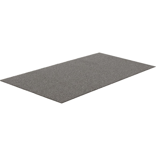 Tapis dint&eacute;rieur/ext&eacute;rieur Tundra, Latex/Polypropyl&egrave;ne, Grattoir Type, Motif Velours touffet&eacute;, 3-1/2' x 15', Charbon Les Distributions ICE
