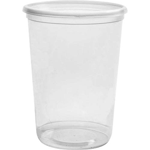 Contenant &agrave; charcuterie transparent sans couvercle Magik 32 oz, Plastique, Ronde Les Distributions ICE