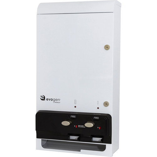 EvoGen&reg; EV-1 Dual Pad & Tampon Dispenser Les Distributions ICE