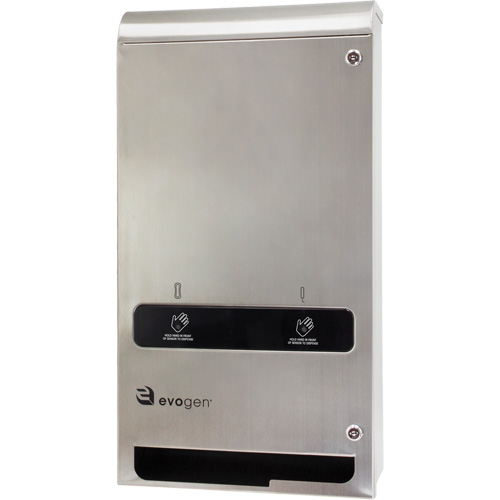 Distributeur sans contact double de tampons & serviettes EvoGen EVNT3 Les Distributions ICE