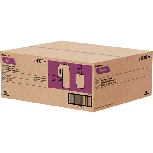 Pro Select&reg; High-Capacity Paper Towel, 1 Ply, Standard, 1000' L Les Distributions ICE
