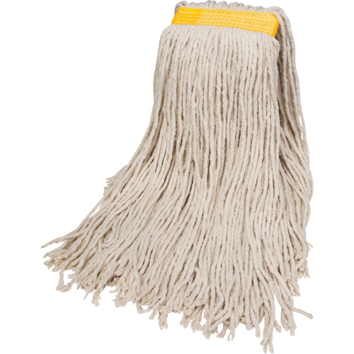 Wet Floor Mop, Cotton, 24 oz., Cut Style Les Distributions ICE