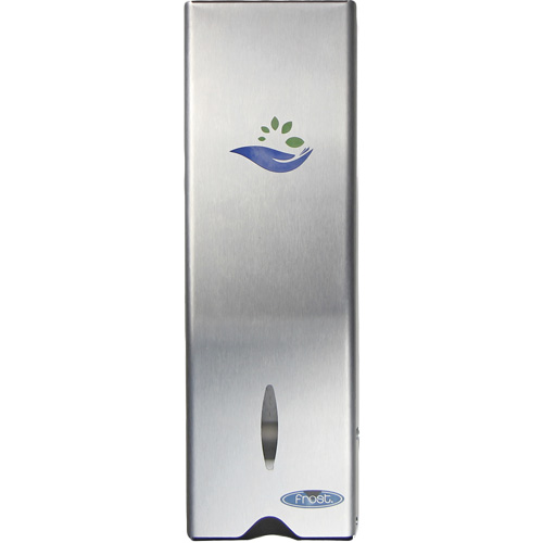 Distributeur au d&eacute;tail de serviettes hygi&eacute;niques gratuites, mont&eacute; sur surface Les Distributions ICE