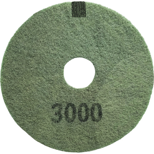 Tampon pour planchers, grain 3000, 17", &agrave; r&eacute;curer/D&eacute;capant, Noir Les Distributions ICE