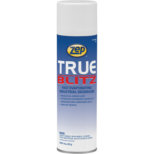 True Blitz Fast-Evaporating Industrial Degreaser, 14 oz., Aerosol Can Les Distributions ICE