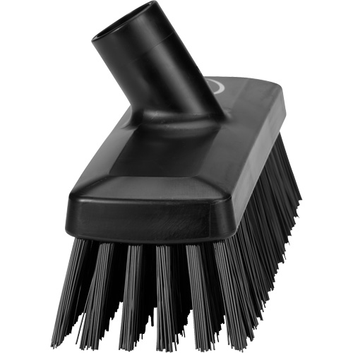 Balai compact pour murs et terrasses, Crins Ferme, 8-9/10", Polyester/Polypropyl&egrave;ne, Noir Les Distributions ICE