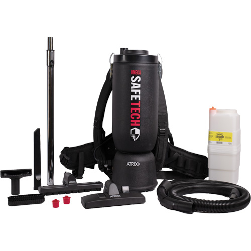 Aspirateur dorsal HEPA SafeTech Omega Les Distributions ICE