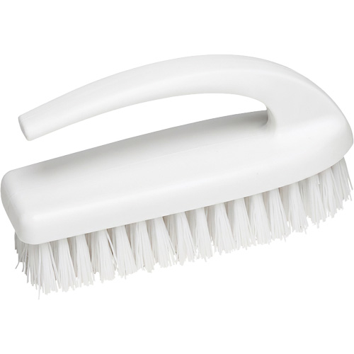 Iron-Style Brush, 6" L, Polypropylene Bristles, Blue Les Distributions ICE