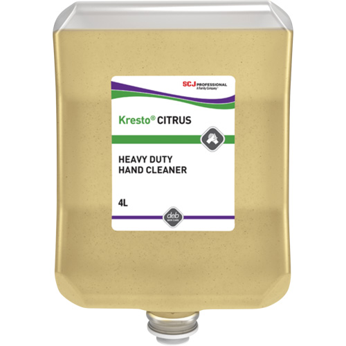 Savon pour les mains Kresto aux agrumes, Cr&egrave;me, 4 L, Parfum&eacute; Les Distributions ICE