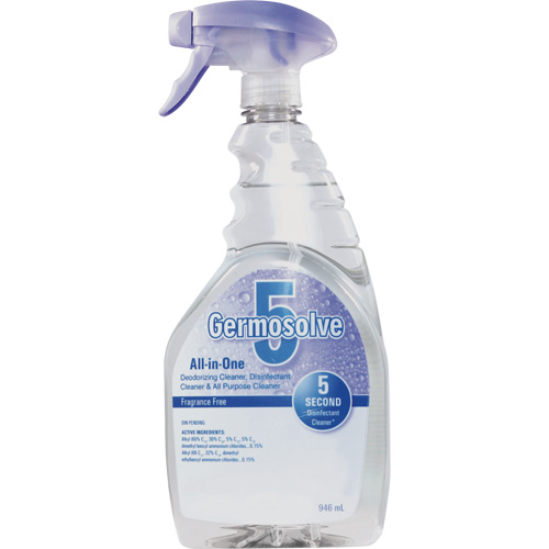 Germosolve 5 Disinfectant & Deodorizer, 946 ml, Trigger Bottle Les Distributions ICE