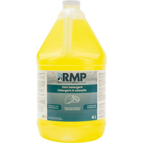 Impact Lemon Dish Detergent, Liquid, 4 L, Lemon Les Distributions ICE