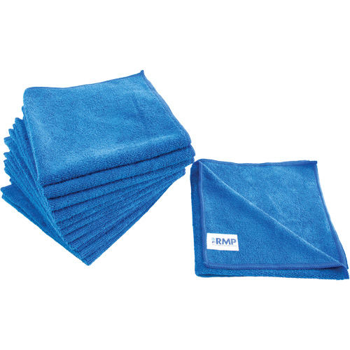 Chiffon de d&eacute;poussi&eacute;rage et nettoyage, Microfibre, Bleu Les Distributions ICE