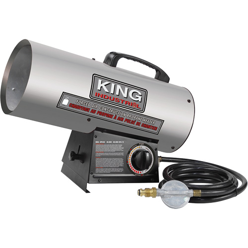 Forced Air Construction Heater, Contractor, Propane, 60000 BTU/H Les Distributions ICE