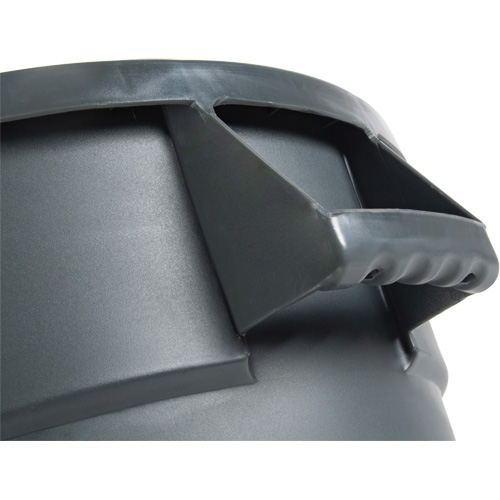 Garbage Bin, Polyethylene, 44 US gal. Les Distributions ICE