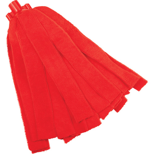 Socket Mop, Red, Microfibre, Cut Style Les Distributions ICE