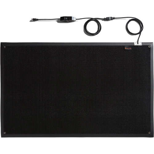Tapis chauffant de d&eacute;neigement industriel PRO pour passages pour pi&eacute;tons de la s&eacute;rie HTP, Couloir, 48" la x 10' l Les Distributions ICE