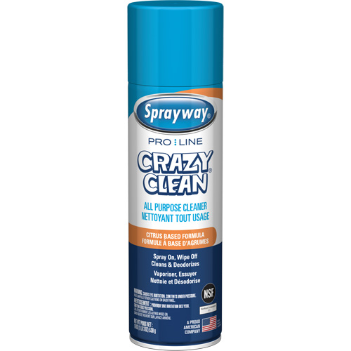 Pro Line Crazy Clean&reg; All Purpose Cleaner, 19 oz., Aerosol Can Les Distributions ICE