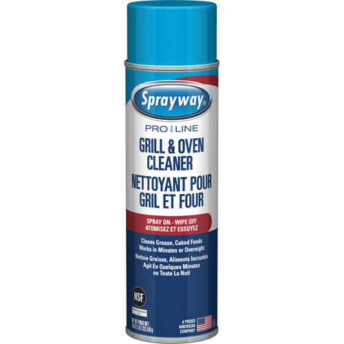 Industrial Strength Grill & Oven Cleaner, 20 oz., Aerosol Can Les Distributions ICE