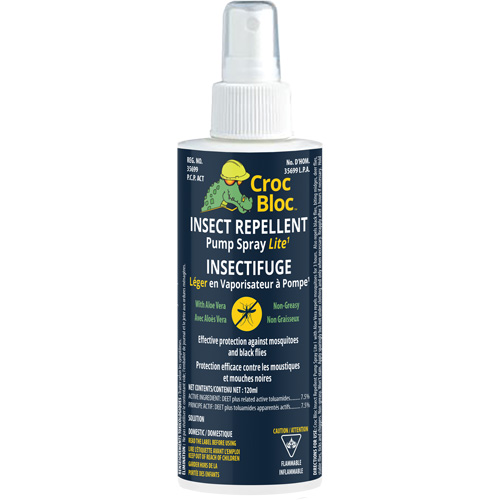 Insectifuge, DEET &agrave; 10 %, Vaporisateur, 40 oz Les Distributions ICE