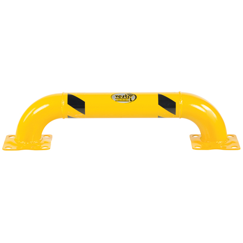 Low Profile Rack Guards, 3' W x 0.75' H, Yellow Les Distributions ICE