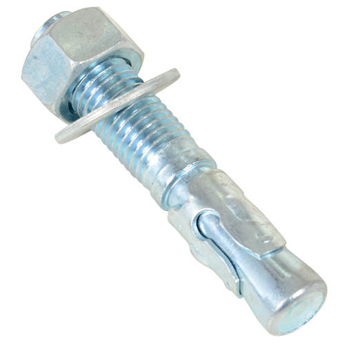 Wedge Bolt Anchor, Zinc Plated, 3/4" x 4-1/4" Les Distributions ICE
