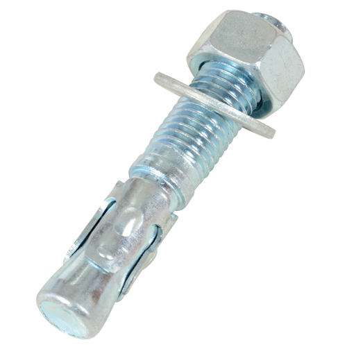 Wedge Bolt Anchor, Zinc Plated, 3/4" x 4-1/4" Les Distributions ICE