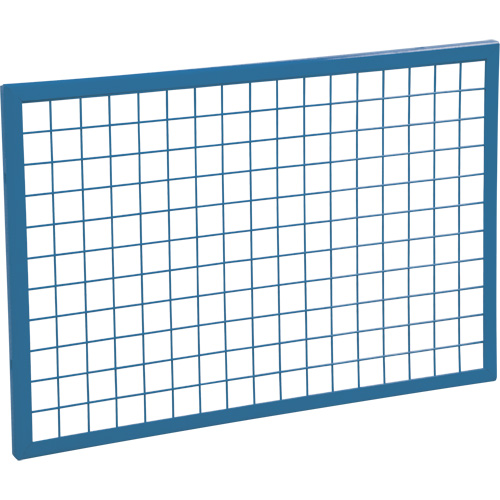 Wire Mesh Partition Components - Panels, 2' H x 3' W Les Distributions ICE