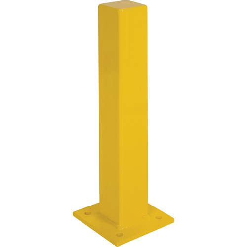 Butoirs robustes, Acier, 36" h x 4" la, Jaune Les Distributions ICE
