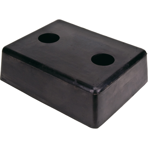 Molded Dock Bumpers, Rubber, 13" W x 4" D x 10" H Les Distributions ICE