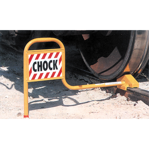Cales pour wagons ferroviaires, Rail encastr&eacute; Les Distributions ICE