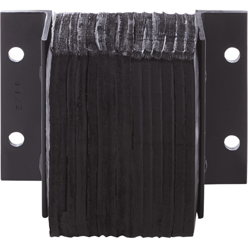 Butoirs de quai lamell&eacute;s, Horizontal, Caoutchouc, 18" la x 9" p x 12" h Les Distributions ICE