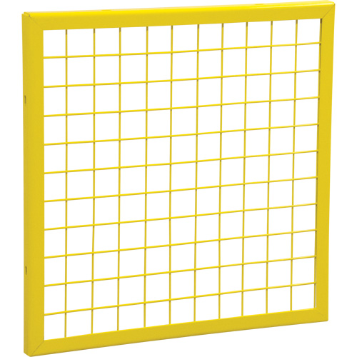 Wire Mesh Partition Components - Panels, 2' H x 2' W Les Distributions ICE