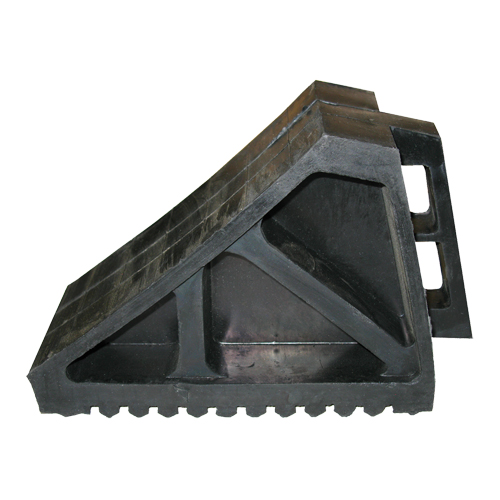 Cale de roue, 10-5/8" x 7" x 4-1/2", Noir Les Distributions ICE