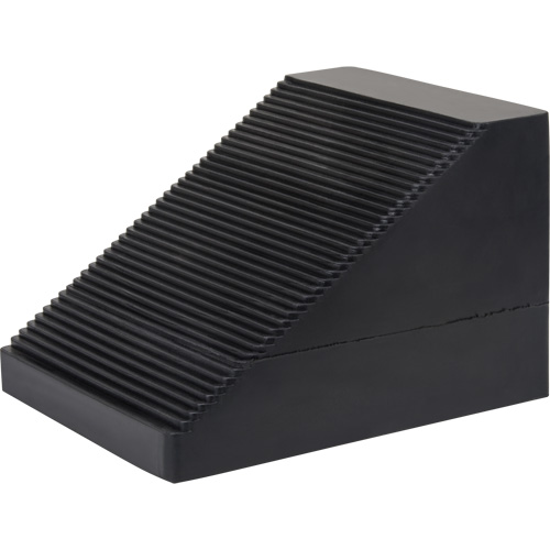 Cale de roue, 10-5/8" x 8-5/8 x 7", Noir Les Distributions ICE