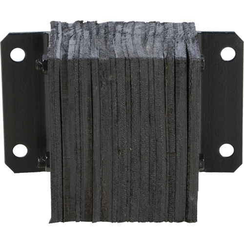 Butoir de quai lamell&eacute;, Horizontal, Caoutchouc, 12" la x 6" p x 10" h Les Distributions ICE