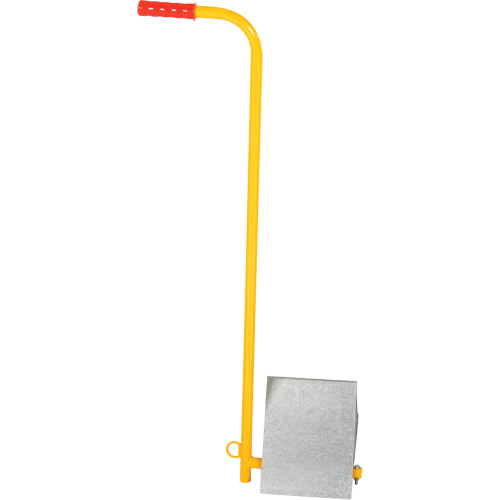Aluminum Wheel Chock With Handle, 7" W x 11-7/8" D x 7-11/16" H Les Distributions ICE