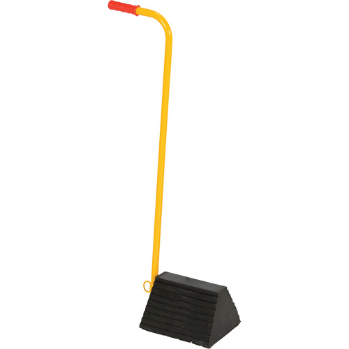 Ergo Handle Wheel Chock, 9-1/4" x 8" x 6", Black Les Distributions ICE