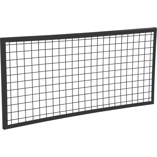 Wire Mesh Partition Panel, 2' H x 4' W Les Distributions ICE