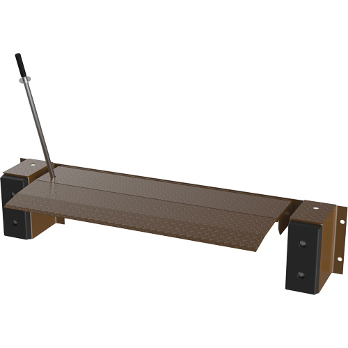 Mechanical Edge-O-Dock Leveler, 93" W, 66" Deck Width, 29" Span Les Distributions ICE