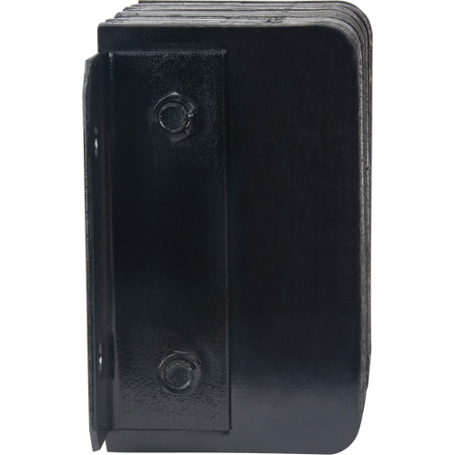 Laminated Dock Bumpers, Horizontal, Rubber, 12" W x 6" D x 10" H Les Distributions ICE
