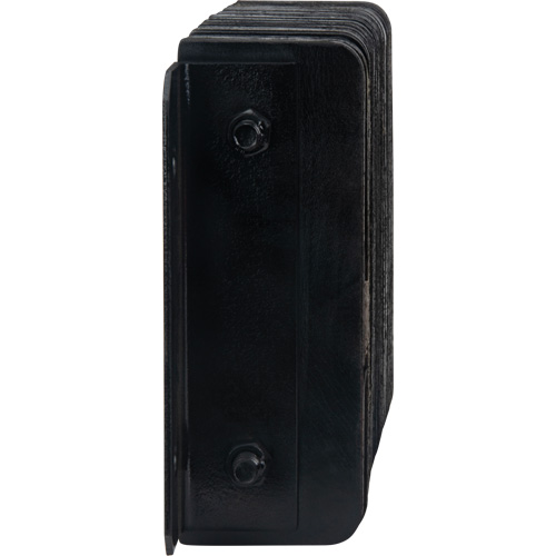 Butoirs de quai lamell&eacute;s, Horizontal, Caoutchouc, 18" la x 4" p x 12" h Les Distributions ICE