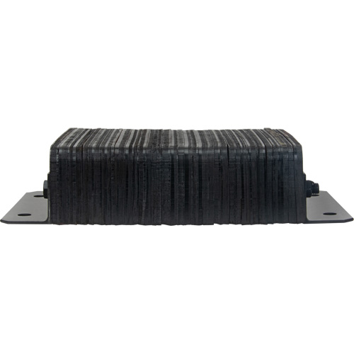Butoirs de quai lamell&eacute;s, Horizontal, Caoutchouc, 18" la x 4" p x 12" h Les Distributions ICE