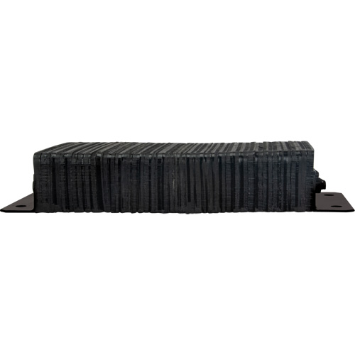 Butoirs de quai lamell&eacute;s, Horizontal, Caoutchouc, 24" la x 4" p x 12" h Les Distributions ICE
