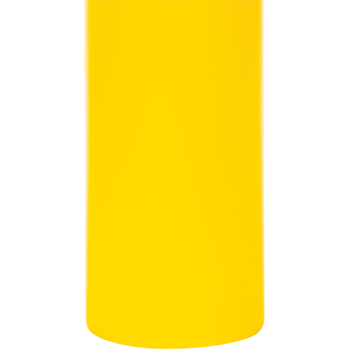 Capuchon en poly&eacute;thyl&egrave;ne pour borne de protection, 4-1/2" dia. x 64" l, Rouge/Jaune Les Distributions ICE